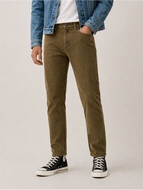 👖 Levi’s 502 Taper Fit Corduroy Pants | Men’s 32x34 | Brown | Modern Classic